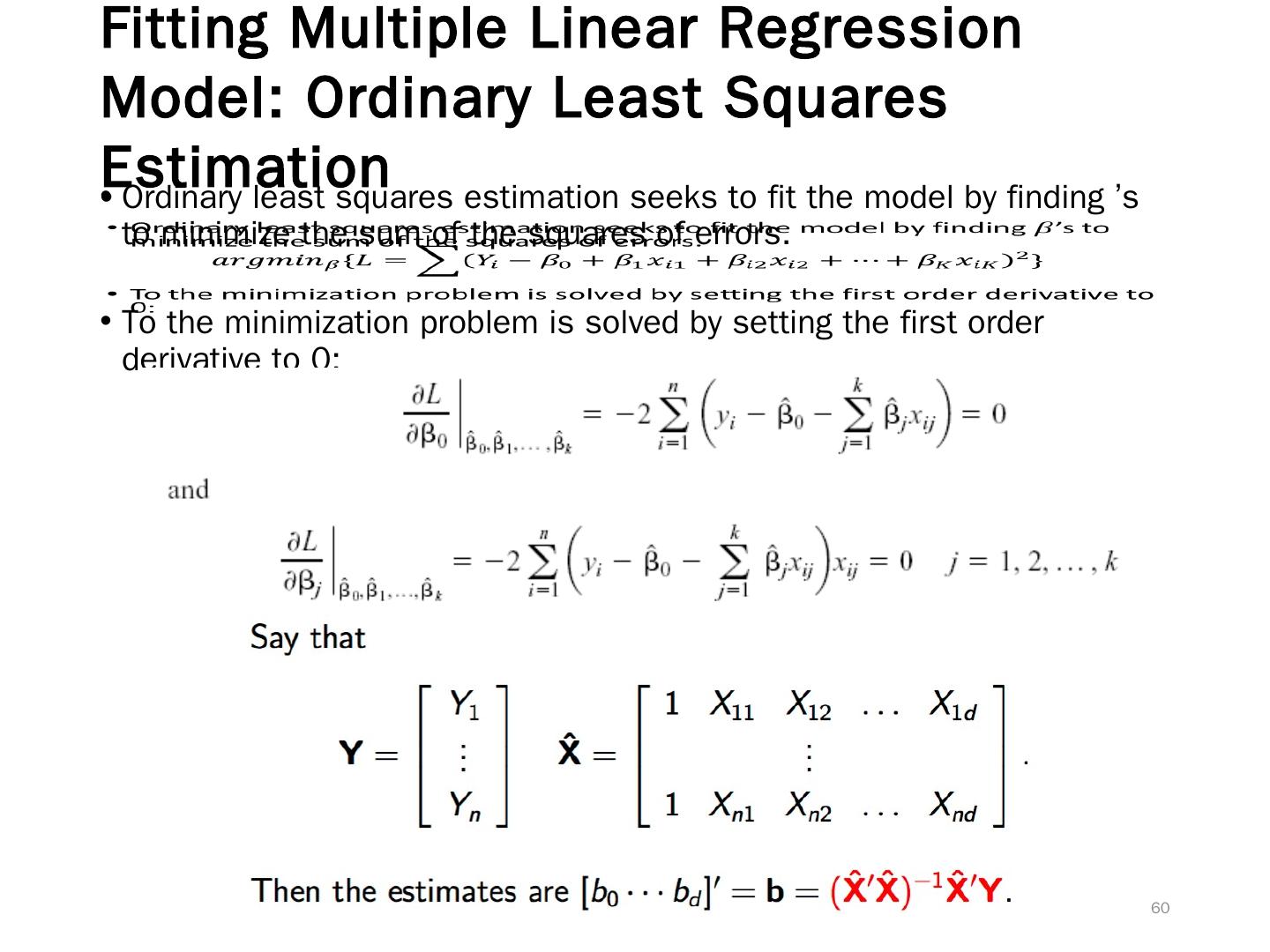 Regression and Classification