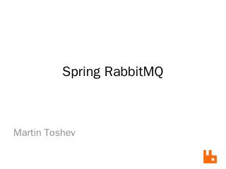 Robust Messaging With RabbitMQ - Jug MK