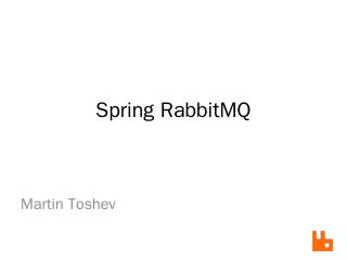 Robust Messaging With RabbitMQ - Jug MK