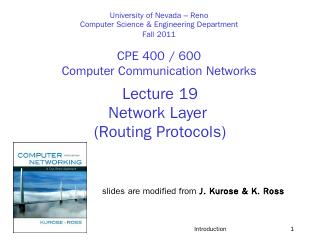 Routing Protocols - Department of Computer Sc...