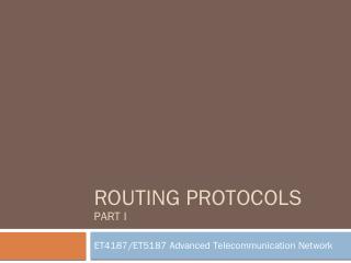 Routing protocols - WordPress.com