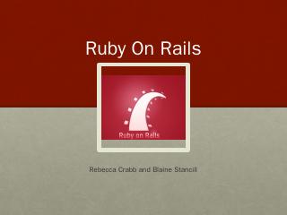 Ruby On Rails