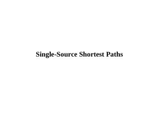 Shortest-path tree ro...