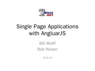 Single Page Applications with AngularJS - phi...