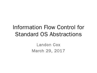 Slide - Computer Science - Duke University