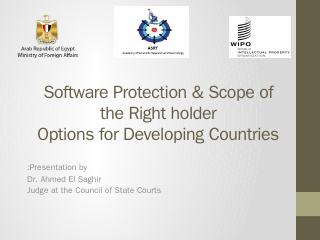 Software and Database Protection - WIPO