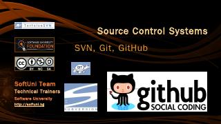 Source Control Systems: SVN, Git, GitHub - So...