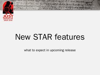 STAR-New-Features-Novak