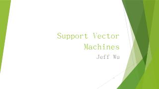 Support Vector Machines - ISyE