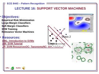 support vector machines