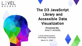 The D3 JavaScript Library and Accessible Data...