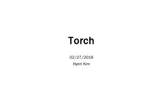 Torch - Samuel Cheng