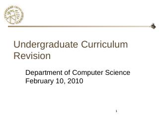 Undergrad Curriculum Redesign: Reasons - Purd...