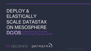 Partner Webinar: Mesosphere and DSE: Producti...